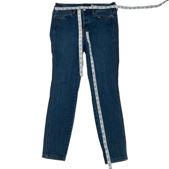 Free People Button Fly Skinny Denim Jeans Size 27 Women's - Picture 4 of 6